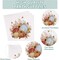 200pcs Thanksgiving Paper Plates(MIXED_COLORS)9 x 9 x 1 inches